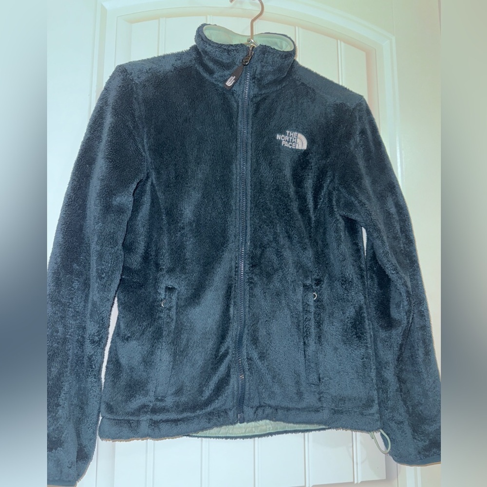 The North Face Dark Gray Fleece Jacket - Picture 6 of 14